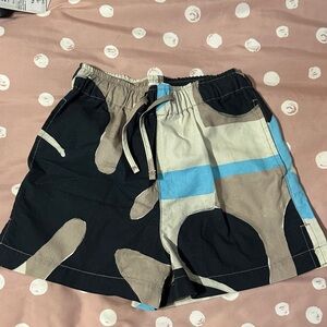 ASOS Multicolor Abstract Patterned Shorts
